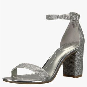 Bandolino Armory heel sandal‎ silver 8.5 New
